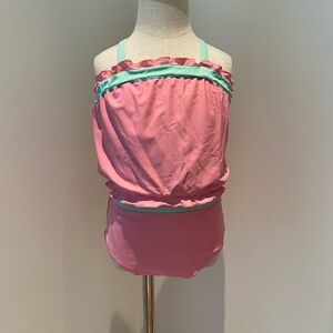 Hanna Andersson two-piece girls swimsuit